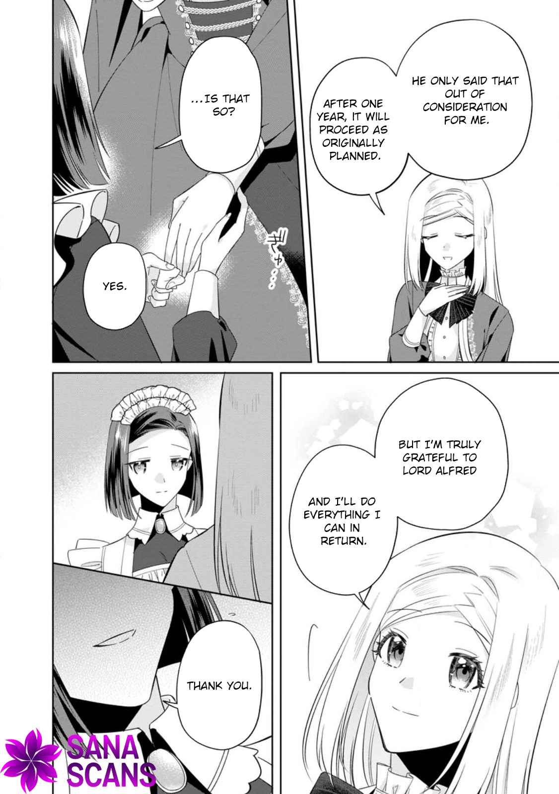 The Happy Contract Marriage of the Positive Lady Flora Chapter 6 - . Page 30
